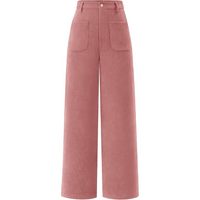 Casual Weite Palazzo-Hose mit Hohem Bund und Taschen – Clarissa