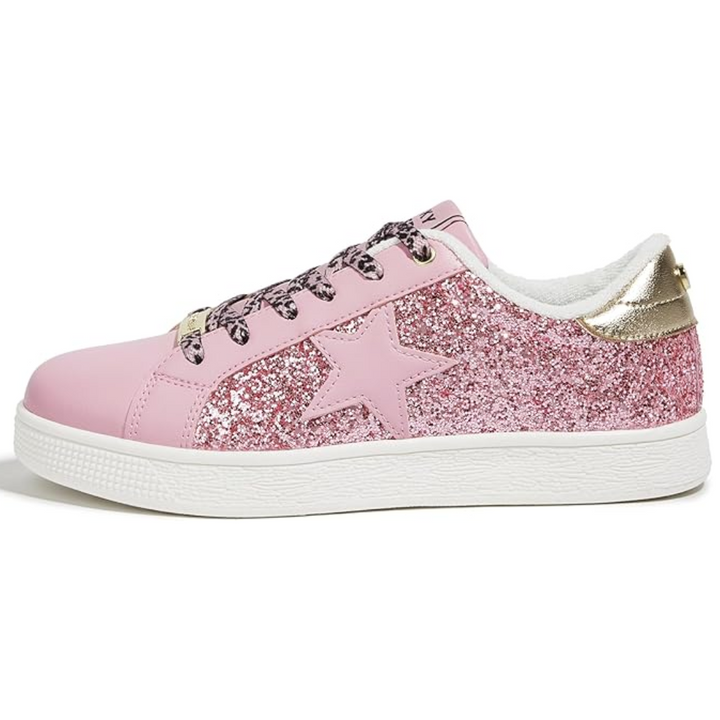 Funkelnde Stern-Glitter-Sneakers - Zoey