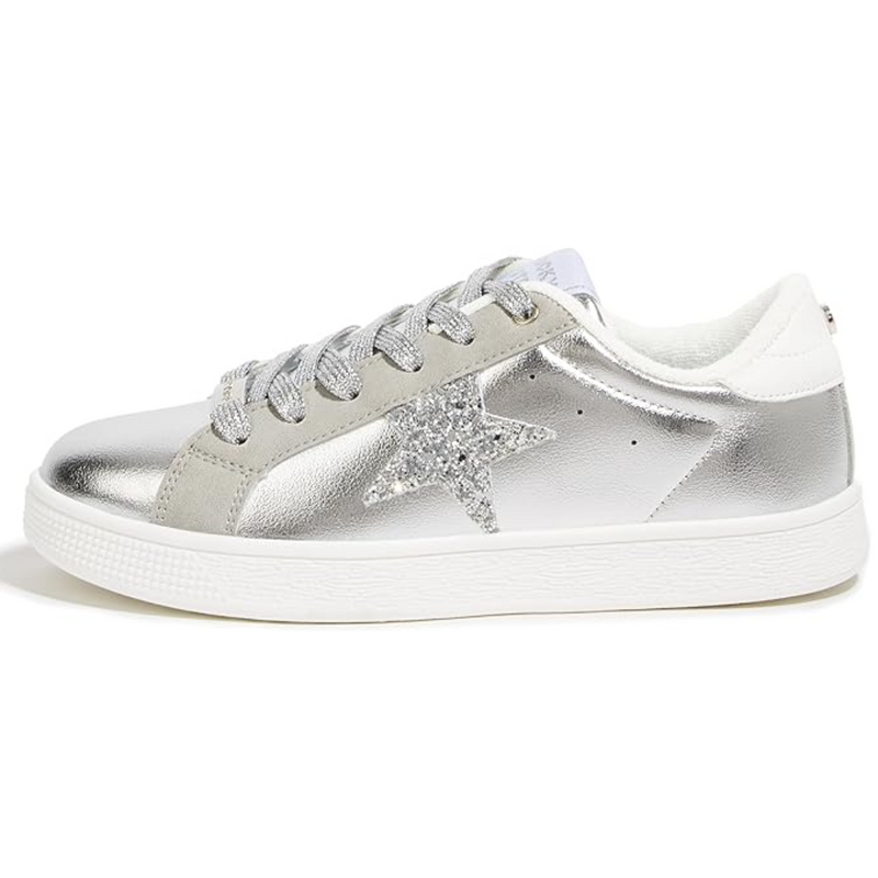 Funkelnde Stern-Glitter-Sneakers - Zoey