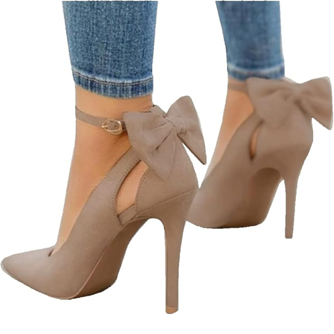 Trendige High Heels mit Schleife - Hailey