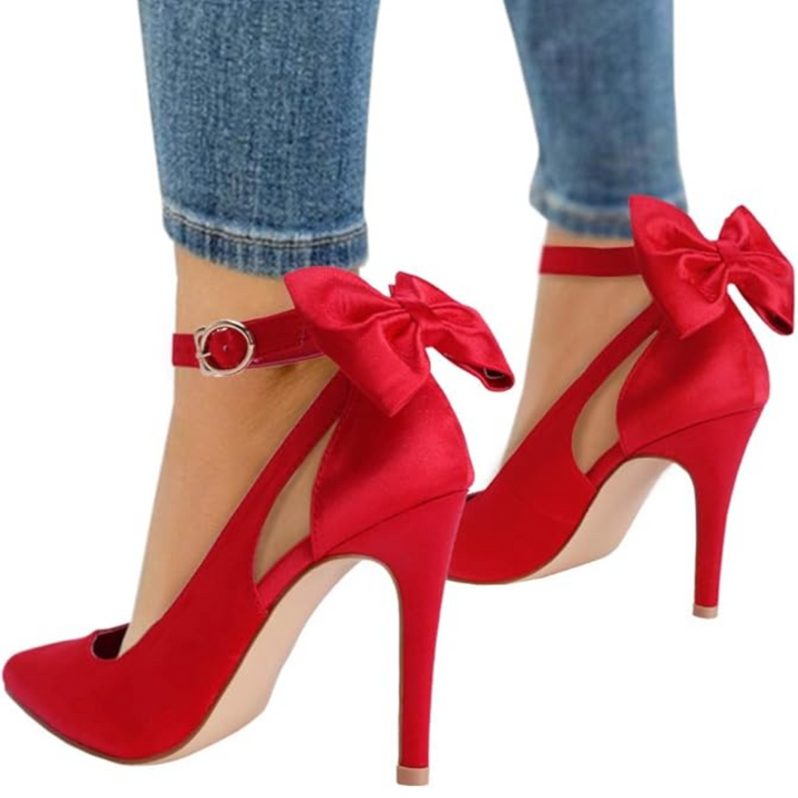 Trendige High Heels mit Schleife - Hailey