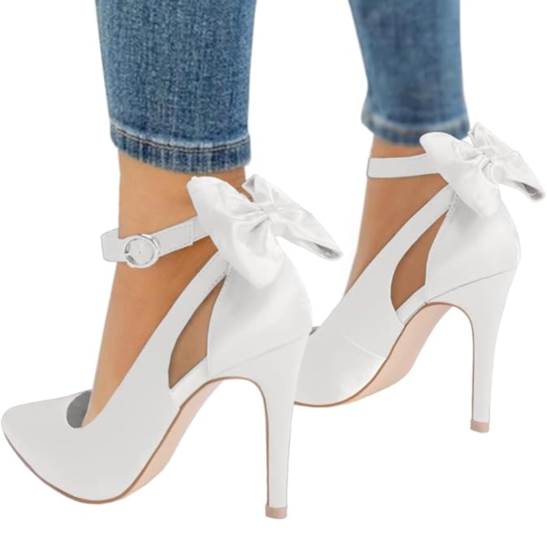 Trendige High Heels mit Schleife - Hailey