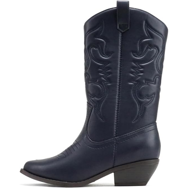 Stilvolle Western Stiefeletten mit Spitze – Gracia