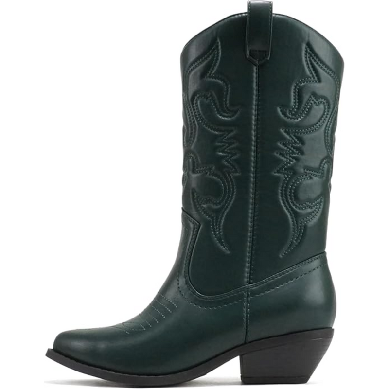 Stilvolle Western Stiefeletten mit Spitze – Gracia