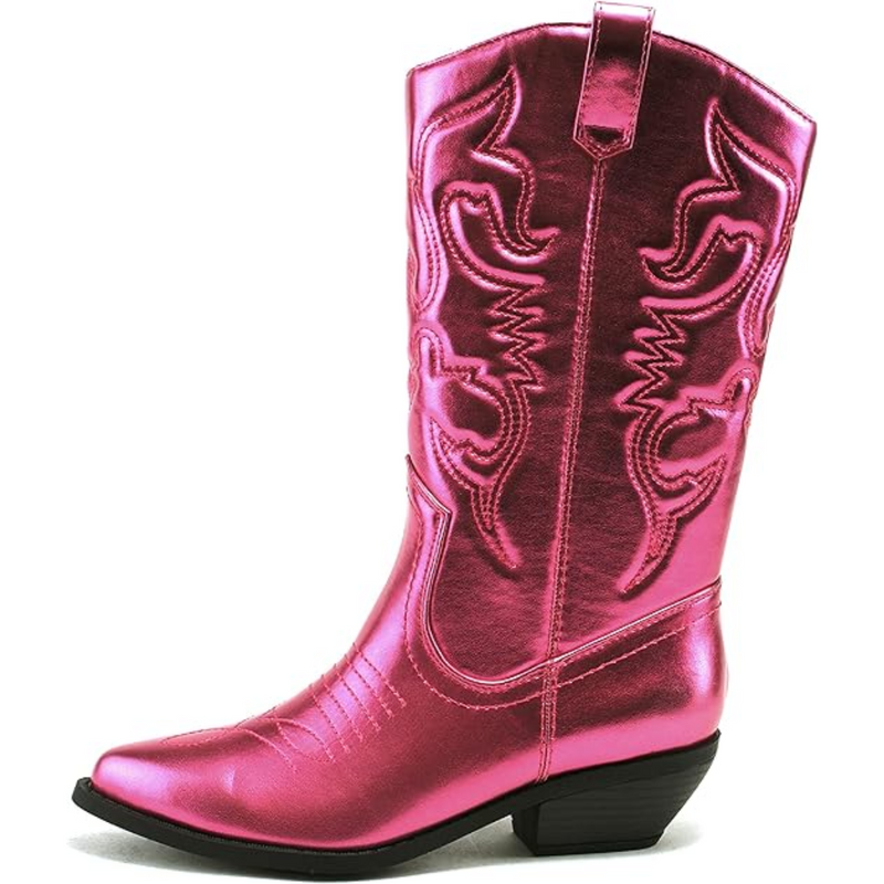 Stilvolle Western Stiefeletten mit Spitze – Gracia