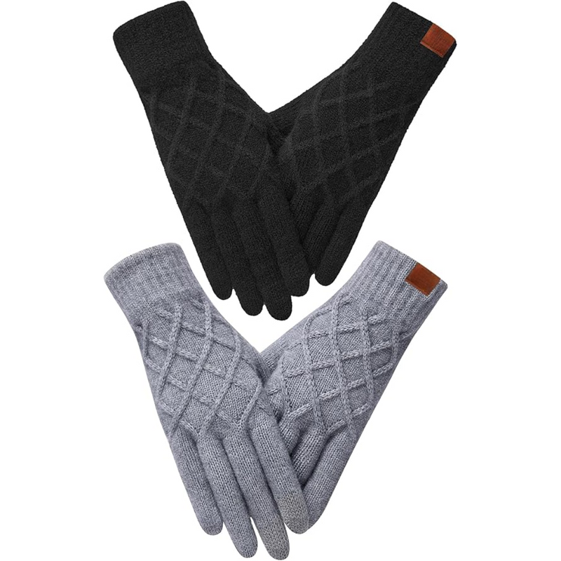 Thermische Strick-Touchscreen-Winterhandschuhe – ArcticTap