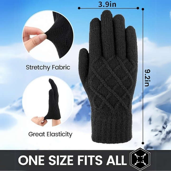 Thermische Strick-Touchscreen-Winterhandschuhe – ArcticTap