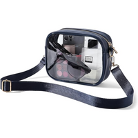 Kompakte Transparente Crossbody-Tasche – VisiBag