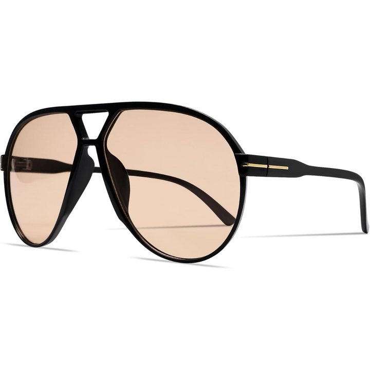 Retro Oversized Aviator Sonnenbrille - Amara