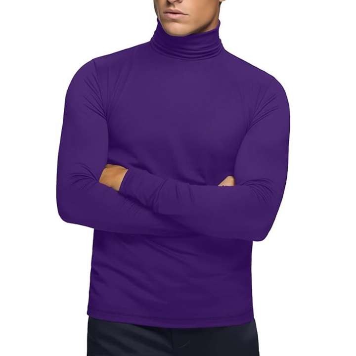 Weicher Thermischer Herren Rollkragen-Baselayer – Lucas