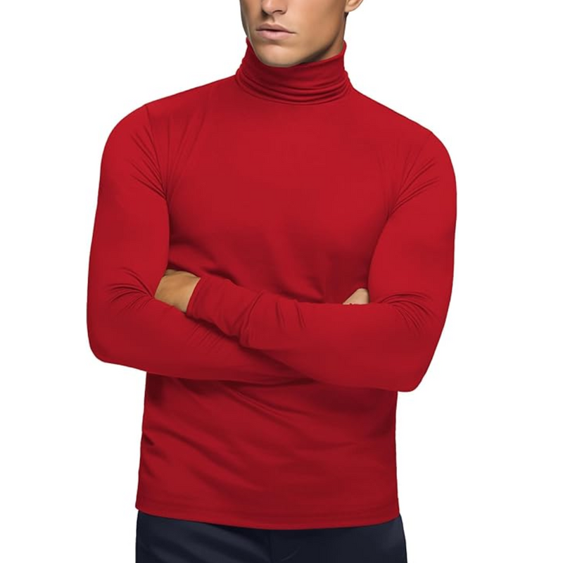 Weicher Thermischer Herren Rollkragen-Baselayer – Lucas