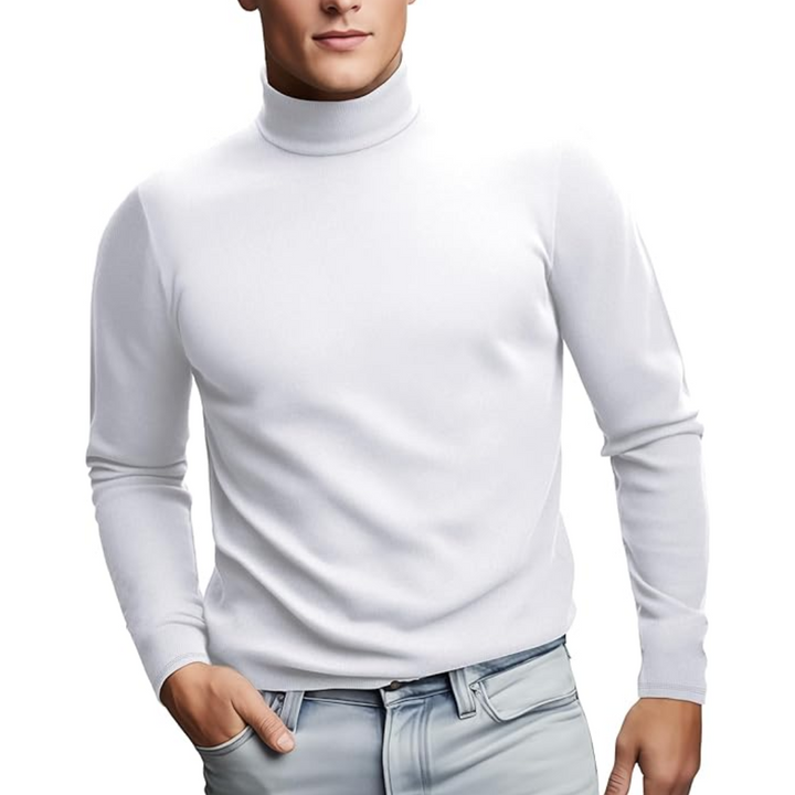 Weicher Thermischer Herren Rollkragen-Baselayer – Lucas