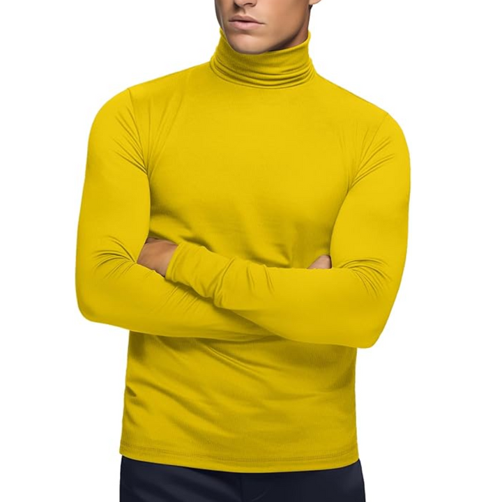 Weicher Thermischer Herren Rollkragen-Baselayer – Lucas