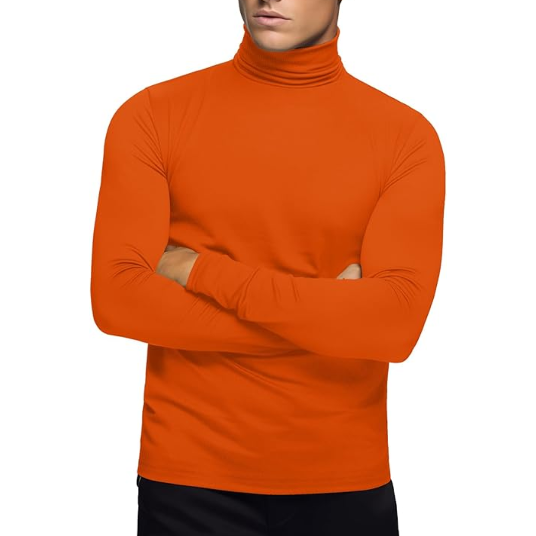 Weicher Thermischer Herren Rollkragen-Baselayer – Lucas