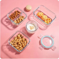 Lunchbox aus Borosilikatglas – GlassGuard Bento