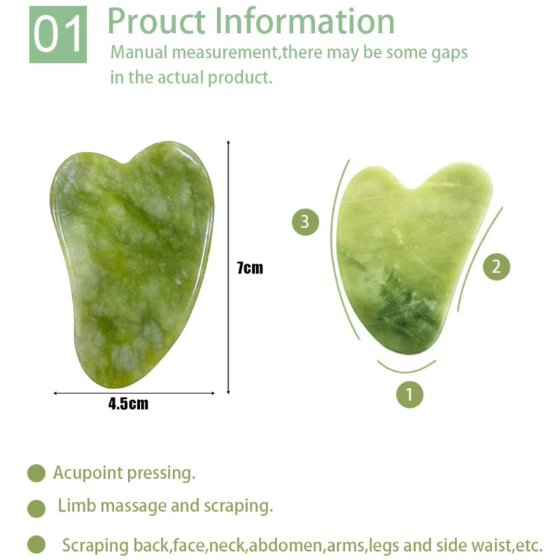 Instant Glow Gua Sha & Jade Roller Set