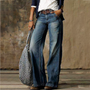 Retro High-Waist Denim Damenjeans - Emma