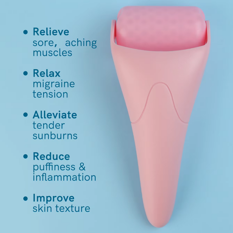 Gesichts-Ice-Roller – Lindert Falten & Schwellungen!