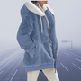 Casual Fleece-Weste mit Kapuze - Elena