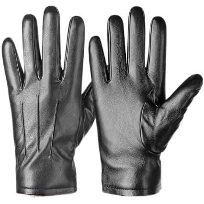 Winter Leder-Touchscreen-Handschuhe – TouchLuxe