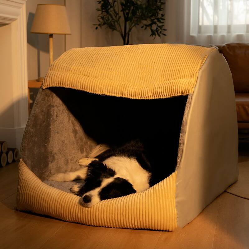 Bequemer Hundezeltbett - CozyCave