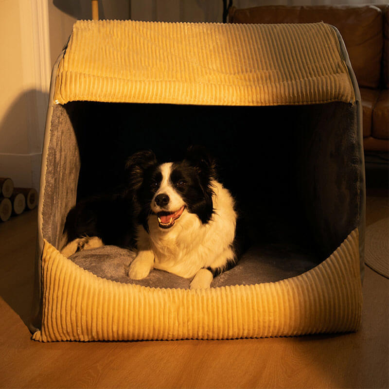 Bequemer Hundezeltbett - CozyCave