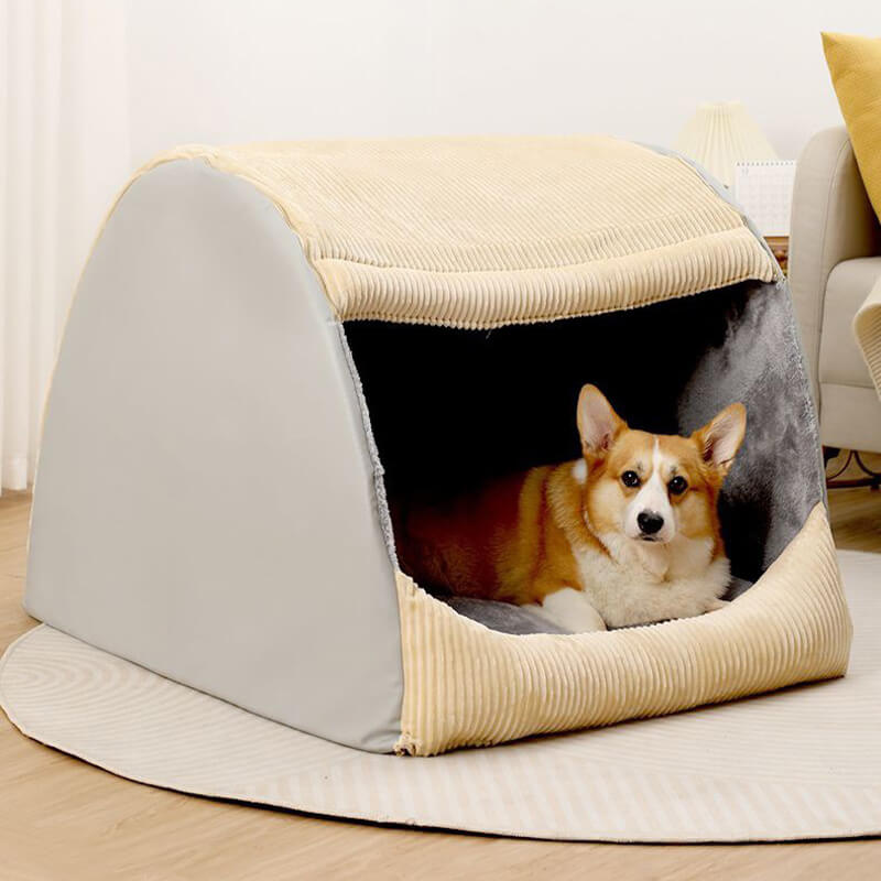 Bequemer Hundezeltbett - CozyCave