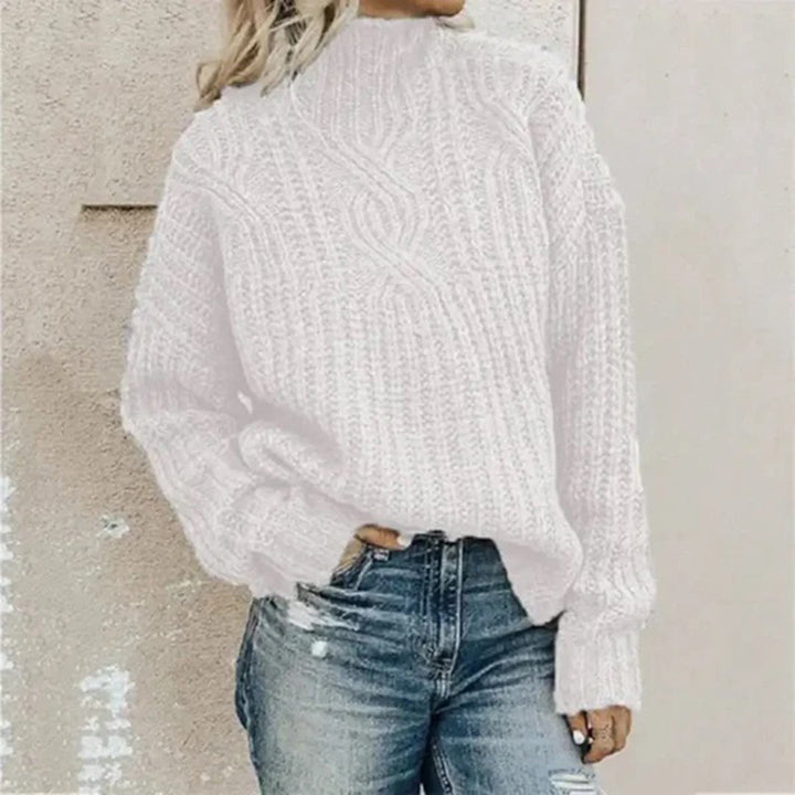 Komfortabler Strickpullover für Damen - Lily