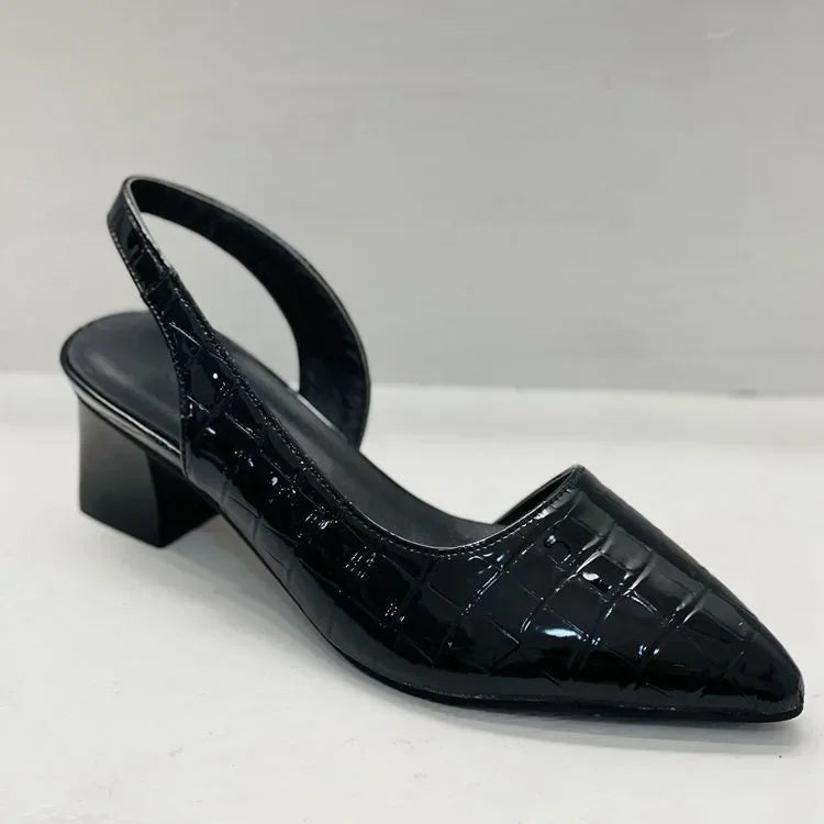 Orthopädische Croco Pumps - Lara