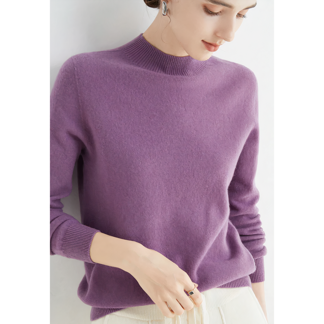 Stilvoller Kaschmir Strickpullover - Marlena