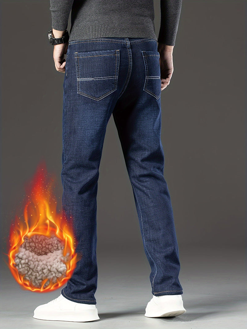 Warme Herren Winterjeans mit Fleecefutter - Grayson