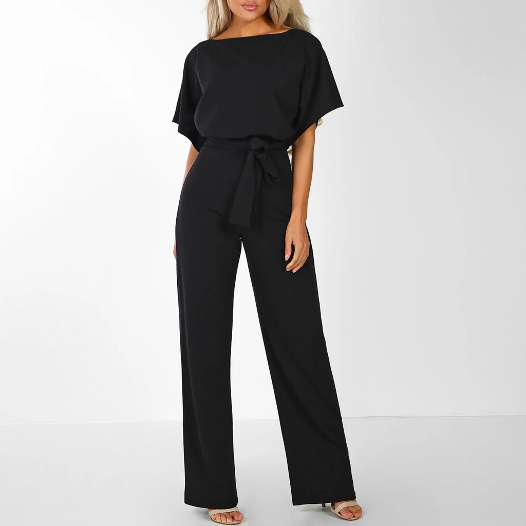 Stilvoller Designer-Jumpsuit - AuraElegance