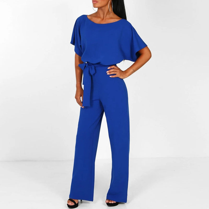 Stilvoller Designer-Jumpsuit - AuraElegance