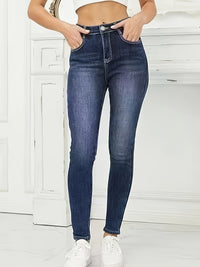 Warme Skinny Jeans mit Futter - Selvia