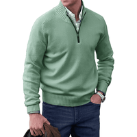 Kaschmir Pullover mit Reißverschluss - Mason