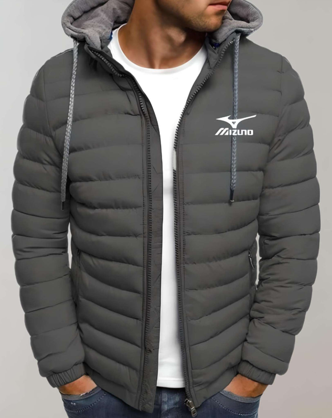 Gepolsterte Herren-Daunenjacke - Lucas