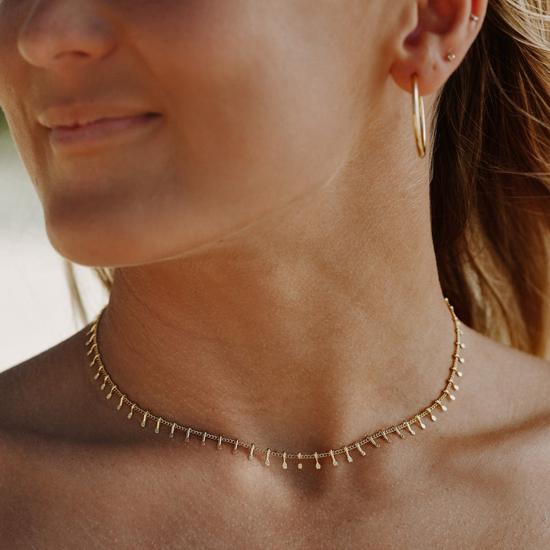 Minimalistischer Damen-Choker – Antigua