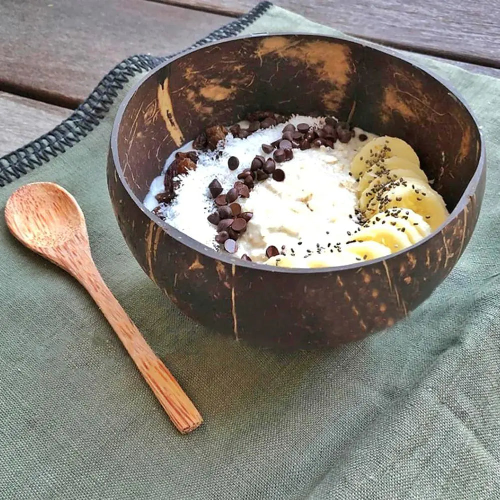 Nachhaltige Lebensmittelbehälter aus Kokosnussschalen - TropiBowl