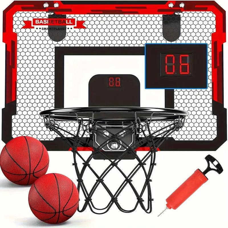 Mini-Basketballrahmen mit Elektronischer Anzeigetafel - BouncePro