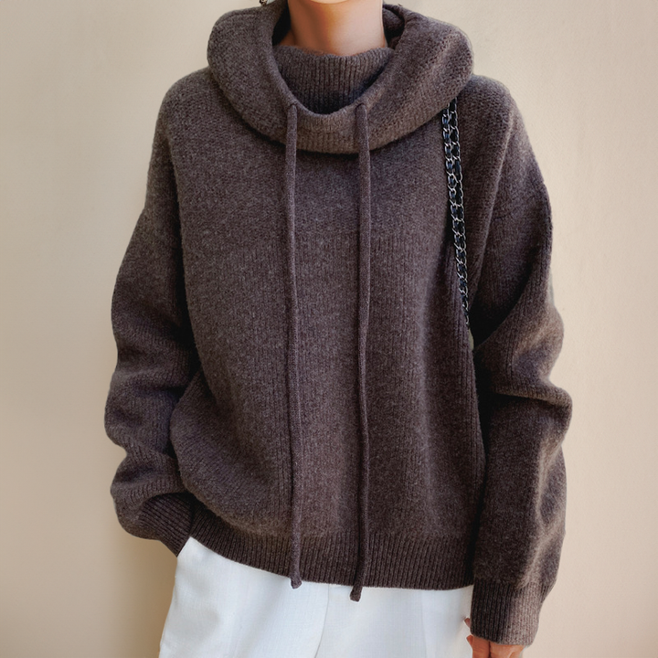 Trendiger Damenpullover mit Rollkragen – Sophie