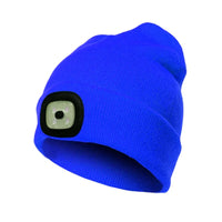 Warme LED-Beanie-Mütze mit Licht - Robin