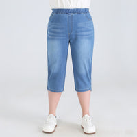 Sommer High-Waisted Shorts in Plus Size