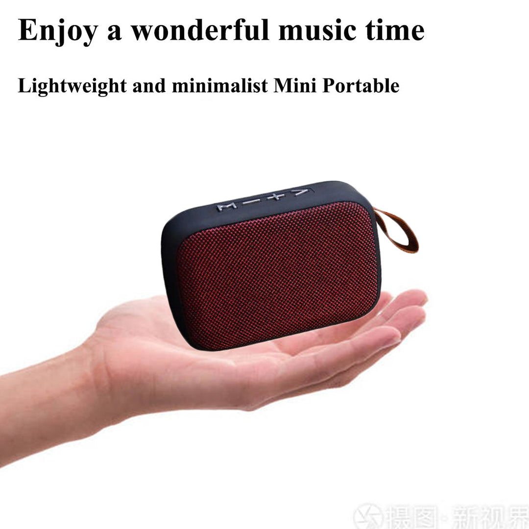 Tragbarer Bluetooth Lautsprecher - 3D Stereo Musikspieler mit HiFi Klang