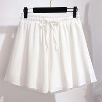 Fließende Chiffon Sommer-Shorts in Plus-Size