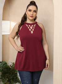 Plus Size Sommerbrise Plus Size Haltertop