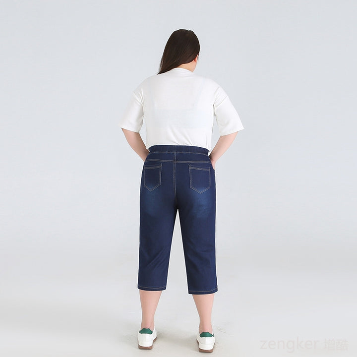 Sommer High-Waisted Shorts in Plus Size