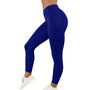 Yoga-Leggings mit hoher Taille und Tasche in Plus Size