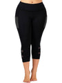 Plus Size PowerUp Solide Sommer Yoga Leggings