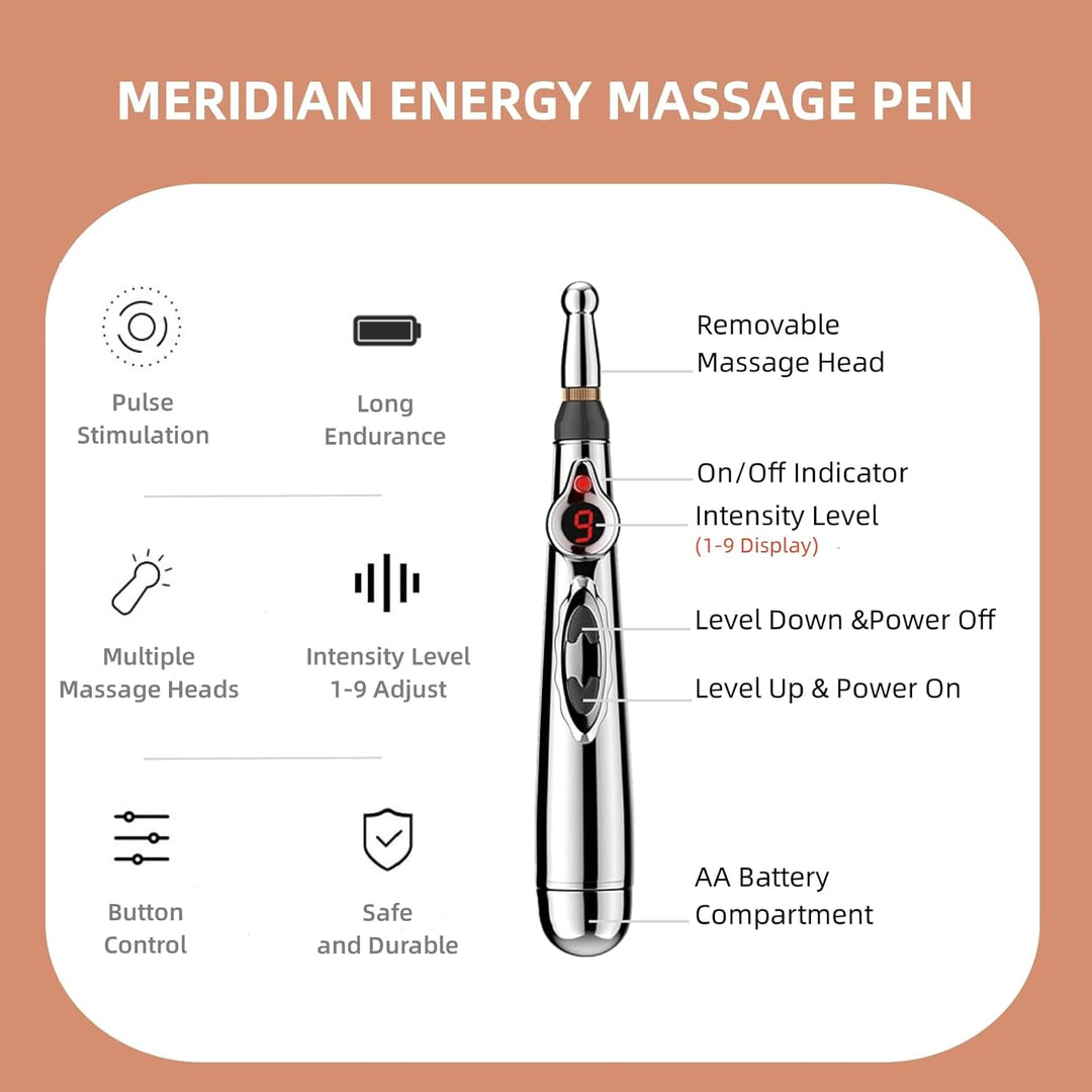 Elektronische Akupunkturpen - Meridian Energie Massagepen zur Schmerzbekämpfung