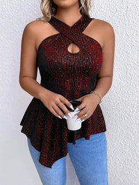 Tanktop in Plus-Size Sommer Basic